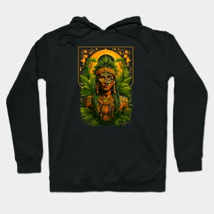 Native american Indian Warrior Hoodie